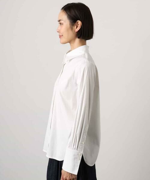 MICHEL KLEIN / ミッシェルクラン シャツ・ブラウス | ハイパワーストレッチ ブロードシャツ | 詳細7