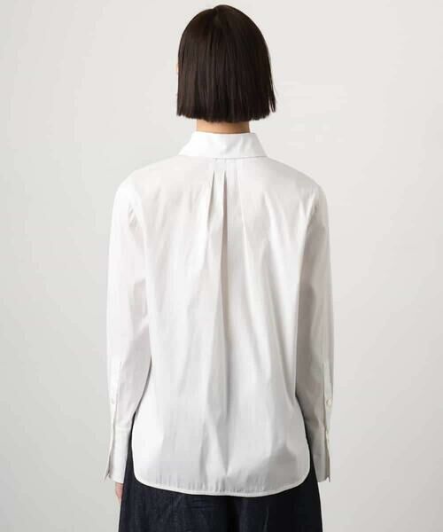 MICHEL KLEIN / ミッシェルクラン シャツ・ブラウス | ハイパワーストレッチ ブロードシャツ | 詳細8