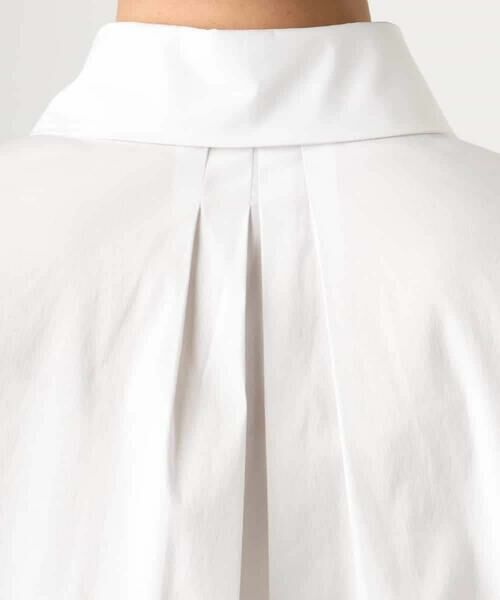 MICHEL KLEIN / ミッシェルクラン シャツ・ブラウス | ハイパワーストレッチ ブロードシャツ | 詳細9