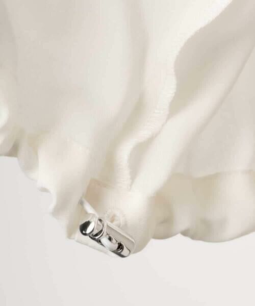 MICHEL KLEIN / ミッシェルクラン シャツ・ブラウス | シアータッチ ドローストリングシャツブラウス | 詳細15