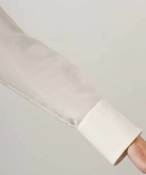 MICHEL KLEIN / ミッシェルクラン シャツ・ブラウス | シアータッチ ドローストリングシャツブラウス | 詳細21