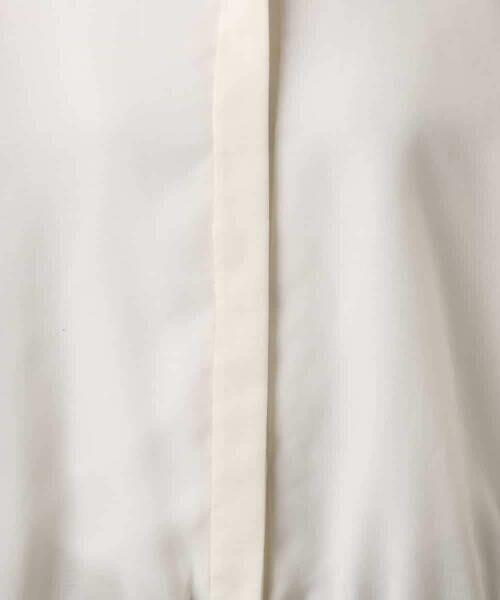 MICHEL KLEIN / ミッシェルクラン シャツ・ブラウス | シアータッチ ドローストリングシャツブラウス | 詳細23