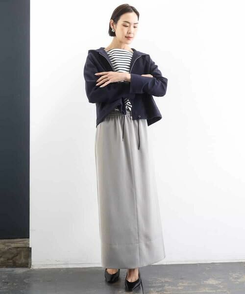 MICHEL KLEIN / ミッシェルクラン カーディガン・ボレロ | オーガニックコットン パイルパーカー | 詳細10