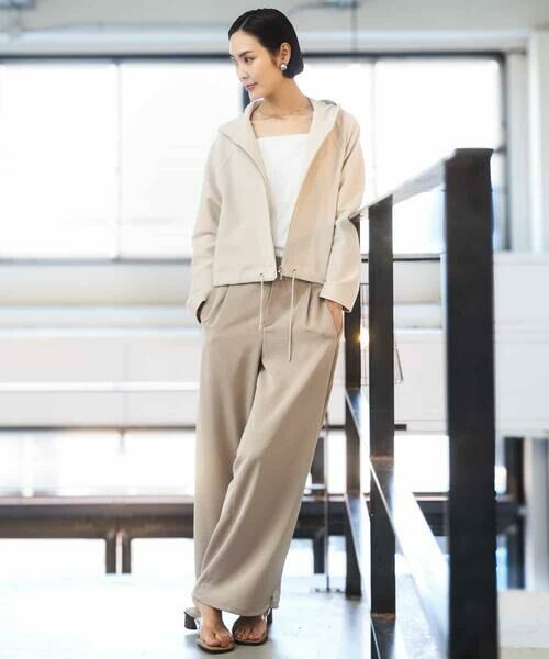 MICHEL KLEIN / ミッシェルクラン カーディガン・ボレロ | オーガニックコットン パイルパーカー | 詳細15