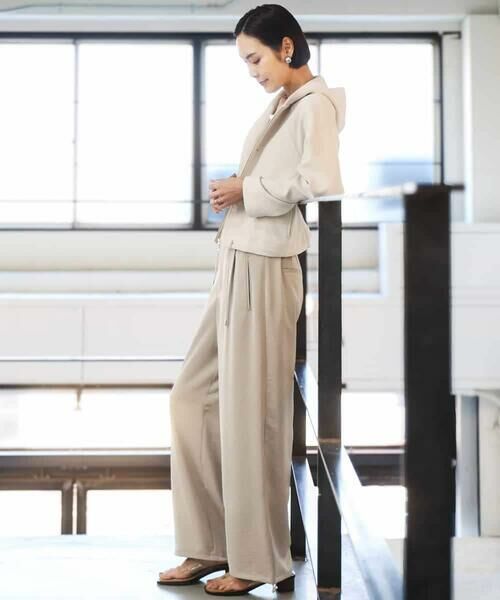 MICHEL KLEIN / ミッシェルクラン カーディガン・ボレロ | オーガニックコットン パイルパーカー | 詳細16