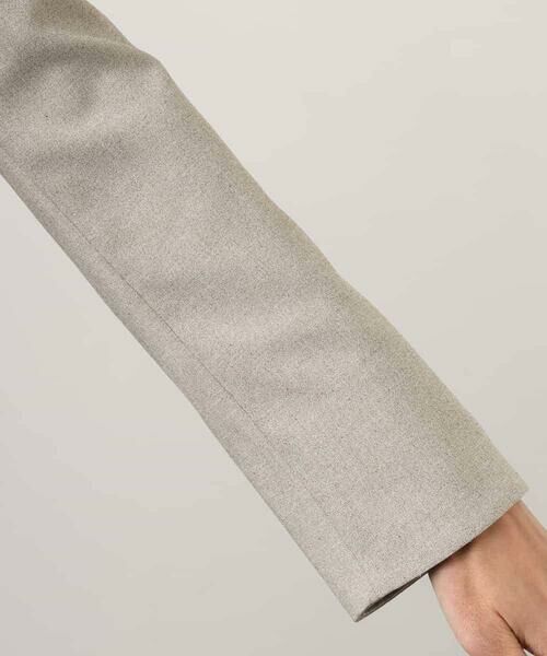 MICHEL KLEIN / ミッシェルクラン ノーカラージャケット | [セットアップ対応]ツイードライク ノーカラージャケット | 詳細18