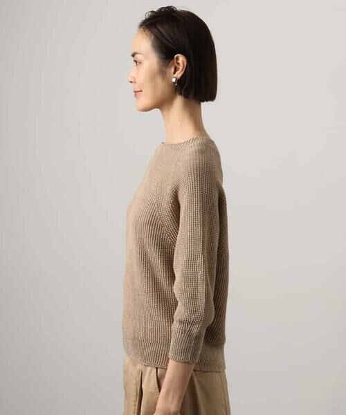 MICHEL KLEIN / ミッシェルクラン ニット・セーター | ホールガーメント(R)ラグランラメニット | 詳細19