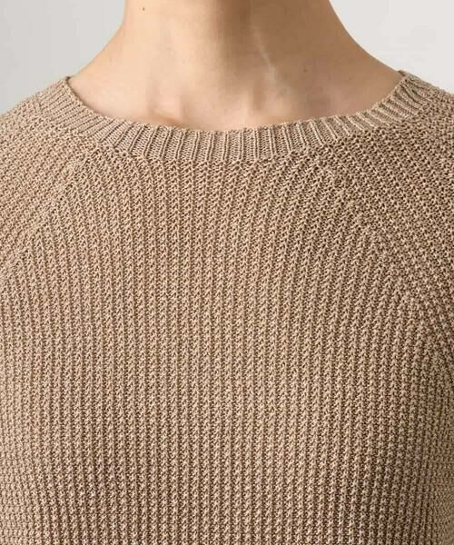 MICHEL KLEIN / ミッシェルクラン ニット・セーター | ホールガーメント(R)ラグランラメニット | 詳細21