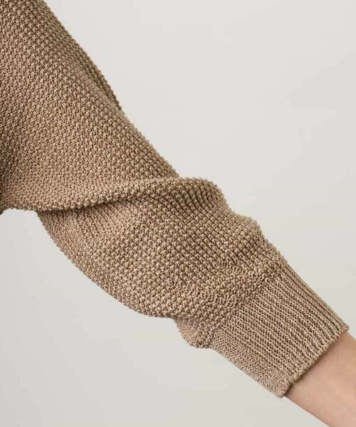 MICHEL KLEIN / ミッシェルクラン ニット・セーター | ホールガーメント(R)ラグランラメニット | 詳細22