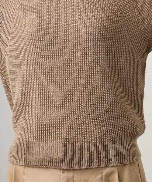 MICHEL KLEIN / ミッシェルクラン ニット・セーター | ホールガーメント(R)ラグランラメニット | 詳細23