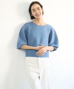 MICHEL KLEIN / ミッシェルクラン ニット・セーター | ホールガーメント(R)パフスリーブニット