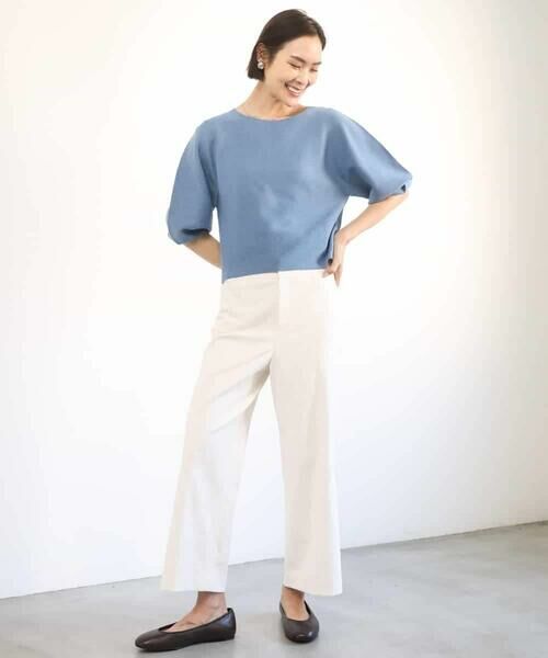 MICHEL KLEIN / ミッシェルクラン ニット・セーター | ホールガーメント(R)パフスリーブニット | 詳細1