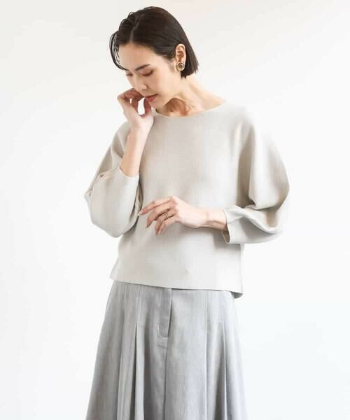 MICHEL KLEIN / ミッシェルクラン ニット・セーター | ホールガーメント(R)パフスリーブニット | 詳細14