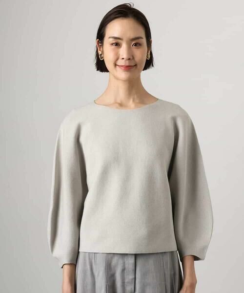 MICHEL KLEIN / ミッシェルクラン ニット・セーター | ホールガーメント(R)パフスリーブニット | 詳細4