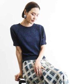 MICHEL KLEIN / ミッシェルクラン ニット・セーター | フェードカラーラグランニット