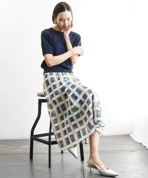 MICHEL KLEIN / ミッシェルクラン ニット・セーター | フェードカラーラグランニット | 詳細20