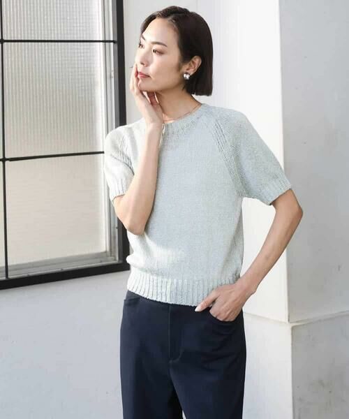 MICHEL KLEIN / ミッシェルクラン ニット・セーター | フェードカラーラグランニット | 詳細22