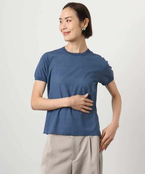 MICHEL KLEIN / ミッシェルクラン ニット・セーター | [アンサンブル対応]シアープルオーバー | 詳細2