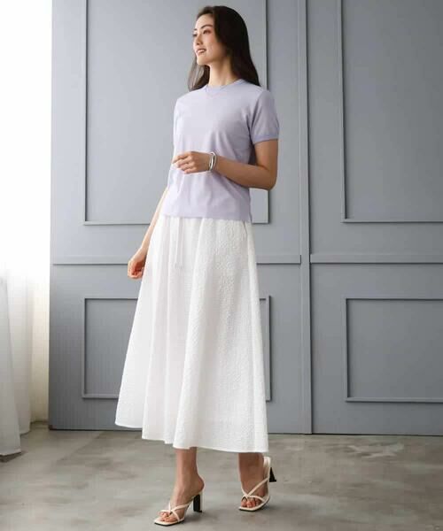 MICHEL KLEIN / ミッシェルクラン ニット・セーター | [アンサンブル対応]シアープルオーバー | 詳細27