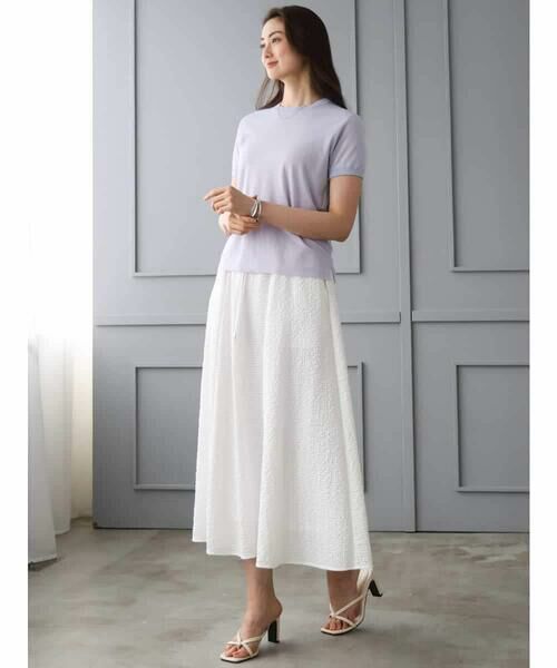 MICHEL KLEIN / ミッシェルクラン ニット・セーター | [アンサンブル対応]シアープルオーバー | 詳細28