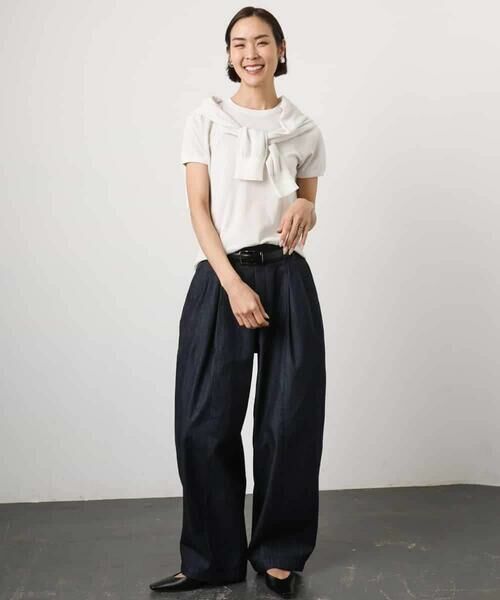 MICHEL KLEIN / ミッシェルクラン ニット・セーター | [アンサンブル対応]シアープルオーバー | 詳細9