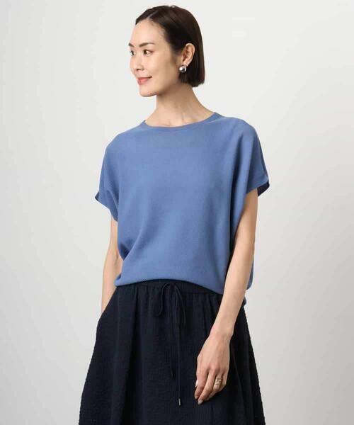 MICHEL KLEIN / ミッシェルクラン ニット・セーター | ホールガーメント(R)フレンチスリーブニット | 詳細13