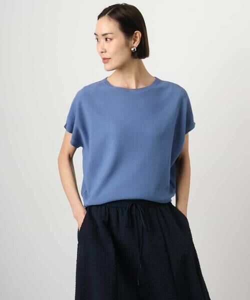 MICHEL KLEIN / ミッシェルクラン ニット・セーター | ホールガーメント(R)フレンチスリーブニット | 詳細14