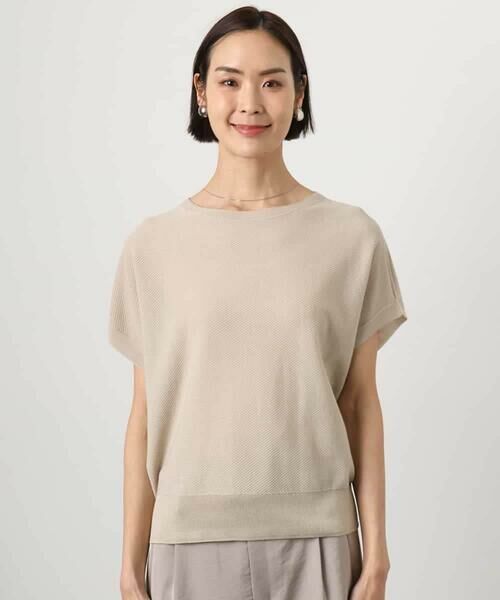 MICHEL KLEIN / ミッシェルクラン ニット・セーター | ホールガーメント(R)フレンチスリーブニット | 詳細18