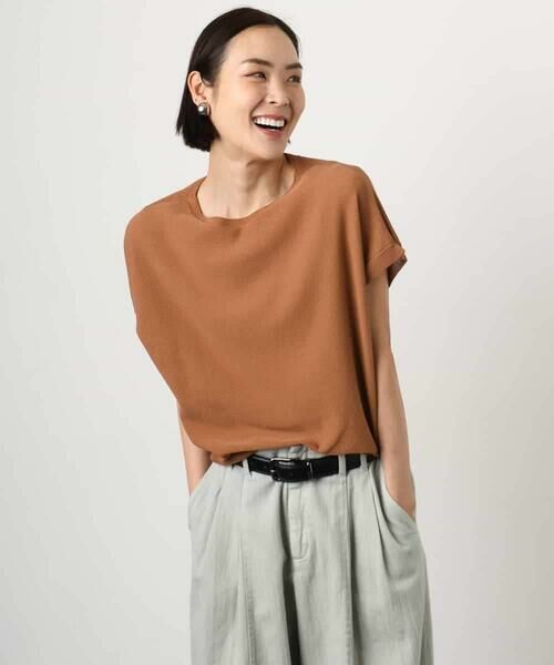 MICHEL KLEIN / ミッシェルクラン ニット・セーター | ホールガーメント(R)フレンチスリーブニット | 詳細7