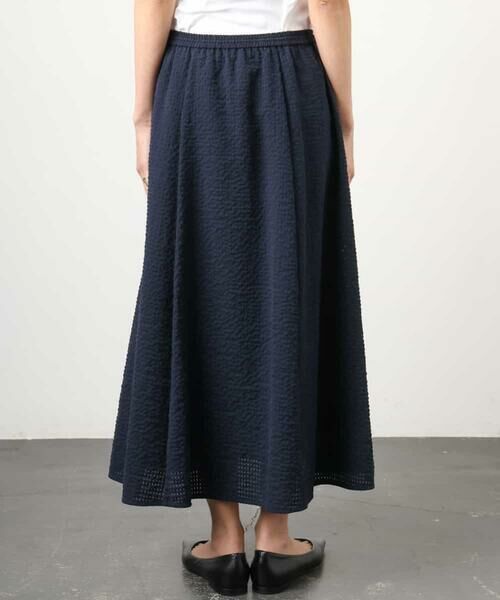 MICHEL KLEIN / ミッシェルクラン ロング・マキシ丈スカート | [セットアップ対応/リラックスボトム]ワッフルギャザースカート | 詳細28
