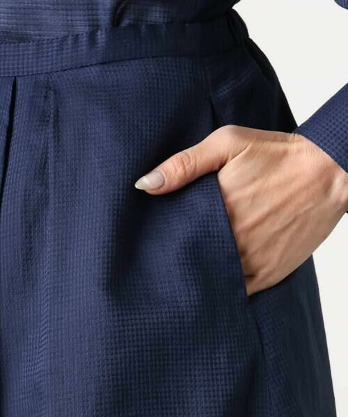 MICHEL KLEIN / ミッシェルクラン ロング・マキシ丈スカート | [セットアップ対応]ライトワッフルタックフレアスカート | 詳細14