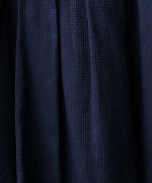 MICHEL KLEIN / ミッシェルクラン ロング・マキシ丈スカート | [セットアップ対応]ライトワッフルタックフレアスカート | 詳細16