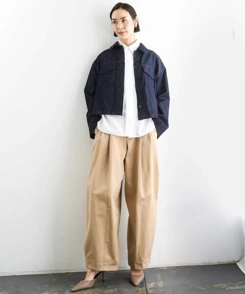 MICHEL KLEIN / ミッシェルクラン Gジャン・デニムジャケット | [セットアップ対応]デニムダブルポケットブルゾン | 詳細10