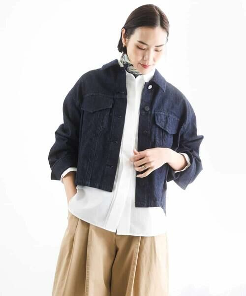 MICHEL KLEIN / ミッシェルクラン Gジャン・デニムジャケット | [セットアップ対応]デニムダブルポケットブルゾン | 詳細2