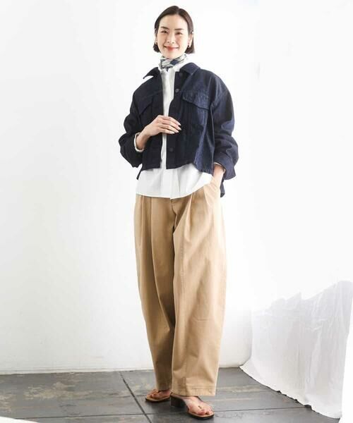 MICHEL KLEIN / ミッシェルクラン Gジャン・デニムジャケット | [セットアップ対応]デニムダブルポケットブルゾン | 詳細4