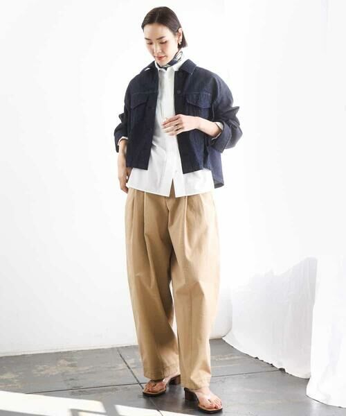 MICHEL KLEIN / ミッシェルクラン Gジャン・デニムジャケット | [セットアップ対応]デニムダブルポケットブルゾン | 詳細6