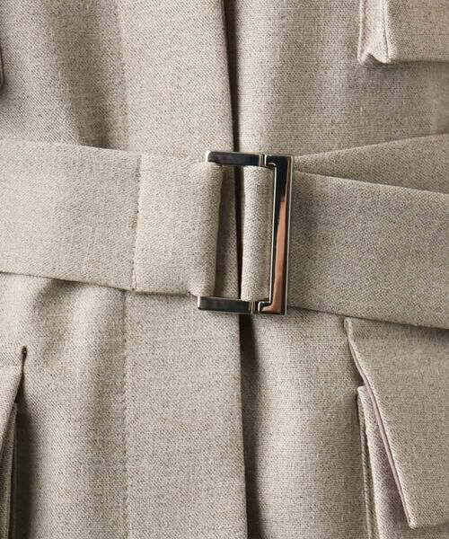 MICHEL KLEIN / ミッシェルクラン ノーカラージャケット | [セットアップ対応]ツイードライク フィッシャーマンジレ | 詳細25