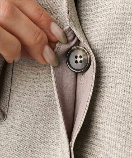 MICHEL KLEIN / ミッシェルクラン ノーカラージャケット | [セットアップ対応]ツイードライク フィッシャーマンジレ | 詳細27