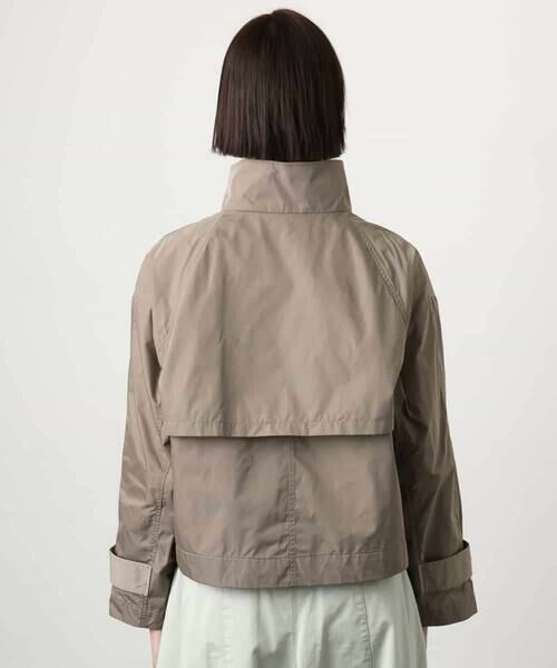 MICHEL KLEIN / ミッシェルクラン ピーコート | スタンドカラーショートブルゾン | 詳細20