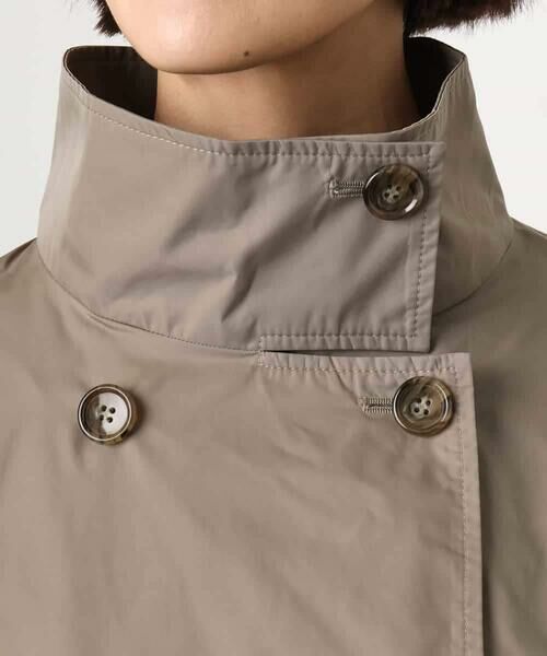MICHEL KLEIN / ミッシェルクラン ピーコート | スタンドカラーショートブルゾン | 詳細21