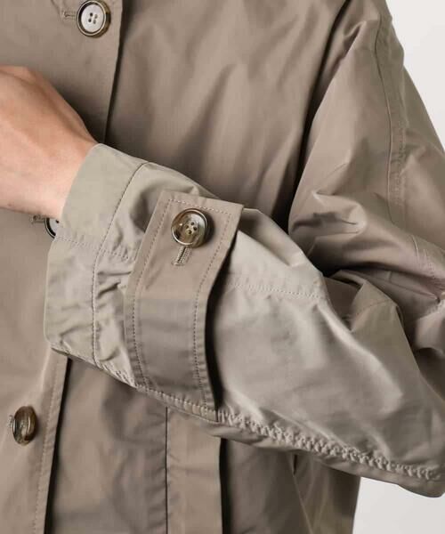 MICHEL KLEIN / ミッシェルクラン ピーコート | スタンドカラーショートブルゾン | 詳細25