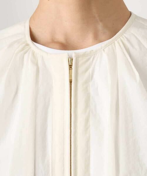 MICHEL KLEIN / ミッシェルクラン その他アウター | ナイロンペーパー ノーカラーブルゾン | 詳細20