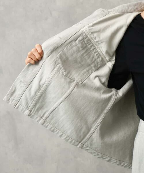 MICHEL KLEIN / ミッシェルクラン Gジャン・デニムジャケット | [セットアップ対応]デニムダブルポケットブルゾン | 詳細11