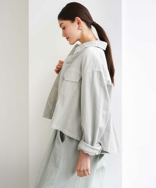 MICHEL KLEIN / ミッシェルクラン Gジャン・デニムジャケット | [セットアップ対応]デニムダブルポケットブルゾン | 詳細15