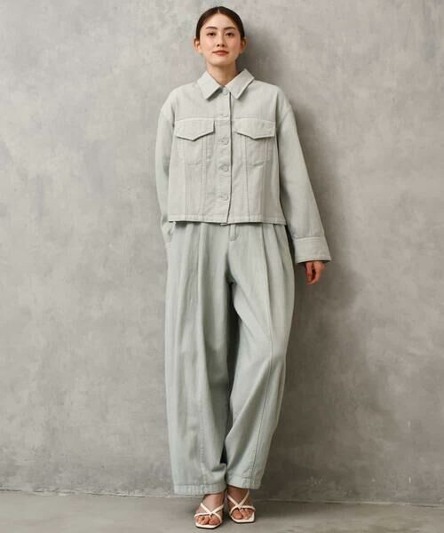 MICHEL KLEIN / ミッシェルクラン Gジャン・デニムジャケット | [セットアップ対応]デニムダブルポケットブルゾン | 詳細19