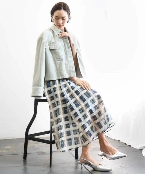 MICHEL KLEIN / ミッシェルクラン Gジャン・デニムジャケット | [セットアップ対応]デニムダブルポケットブルゾン | 詳細2