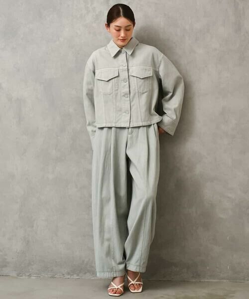 MICHEL KLEIN / ミッシェルクラン Gジャン・デニムジャケット | [セットアップ対応]デニムダブルポケットブルゾン | 詳細20