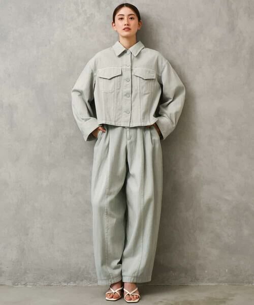 MICHEL KLEIN / ミッシェルクラン Gジャン・デニムジャケット | [セットアップ対応]デニムダブルポケットブルゾン | 詳細21