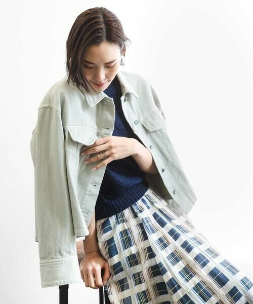 MICHEL KLEIN / ミッシェルクラン Gジャン・デニムジャケット | [セットアップ対応]デニムダブルポケットブルゾン | 詳細25