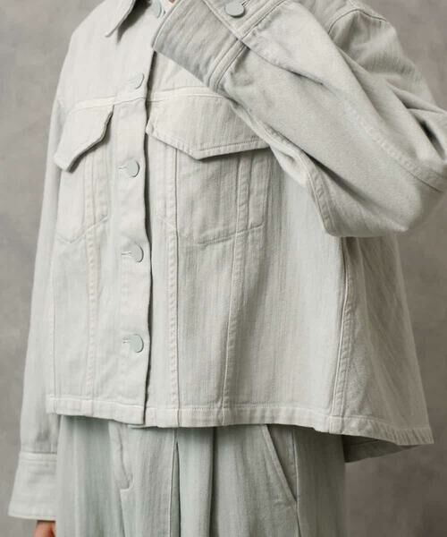 MICHEL KLEIN / ミッシェルクラン Gジャン・デニムジャケット | [セットアップ対応]デニムダブルポケットブルゾン | 詳細8